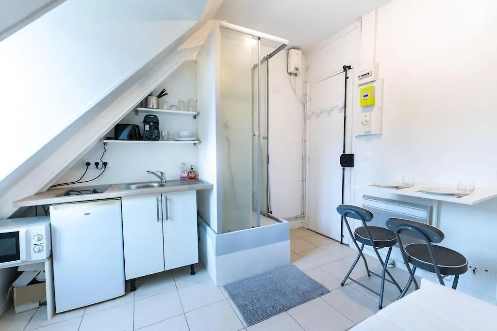 公寓 Lumineux. Studio Republique/bastille, Marais 巴黎